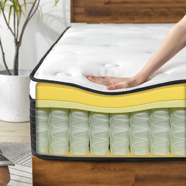 Wayfair Sleep™ 13" Medium Euro Top Innerspring Mattress & Reviews Wayfair